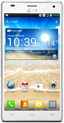 Смартфон LG Optimus 4X HD P880 White - Краснокаменск